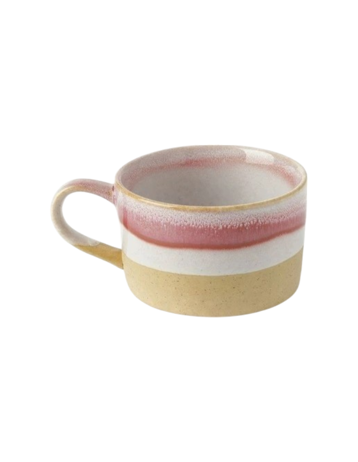 Chadwick  Wiped Edge Soup Mug - Cherry