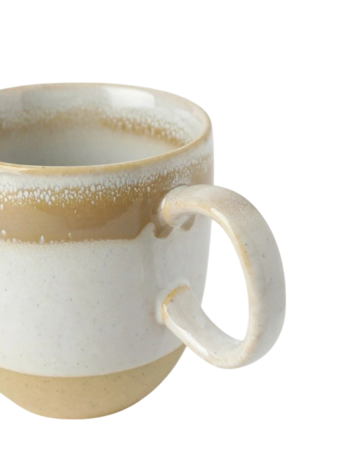 Chadwick Wiped Edge Bullet Mug Set of 2 - White/Cherry