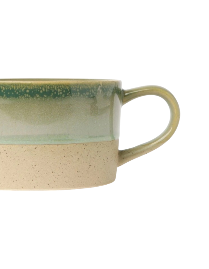 Chadwick Wiped Edge Soup Mug - Olive