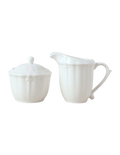 Isabella Sugar & Creamer Set - White