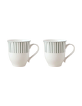 Spring Mug Set of 2 - Green