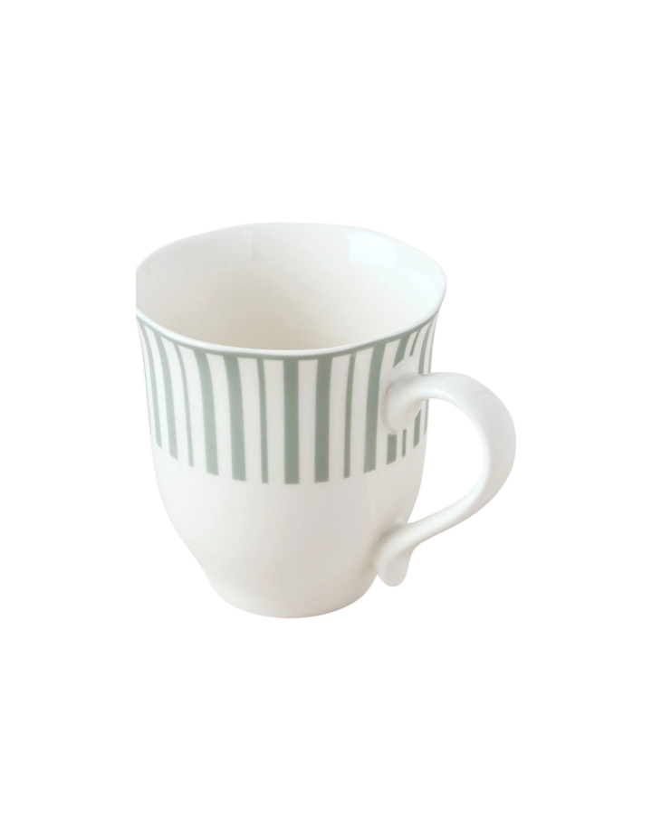Spring Mug Set of 2 - Green