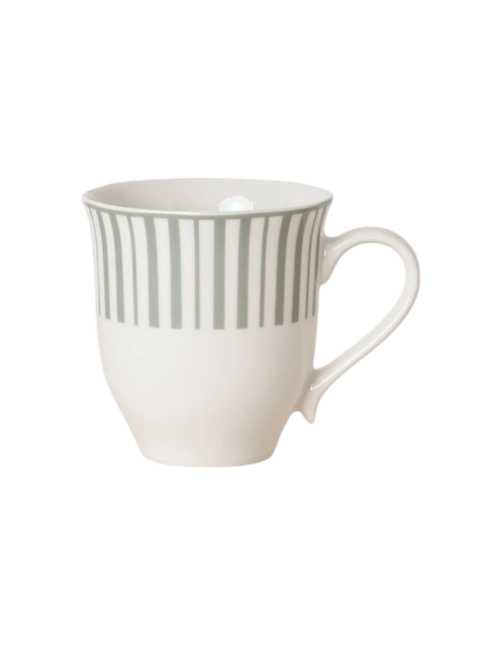 Spring Mug Set of 2 - Green