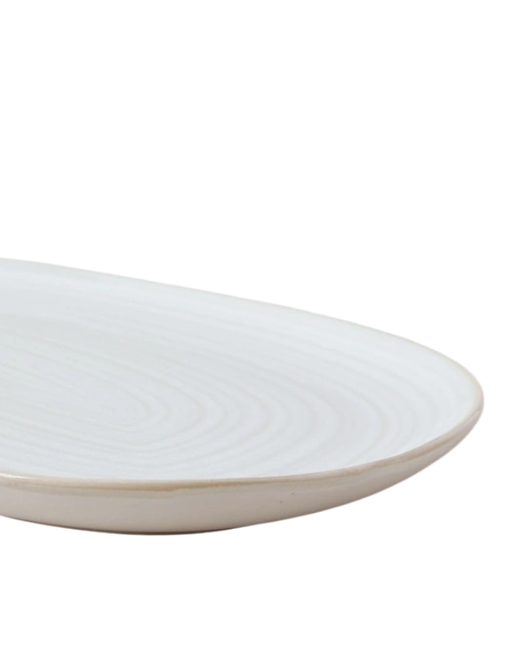 Carlton Oval Platter - Cream