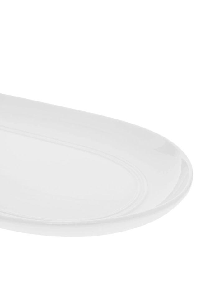 Boulevard Oval Platter - White