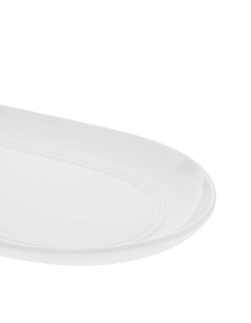Boulevard Oval Platter - White