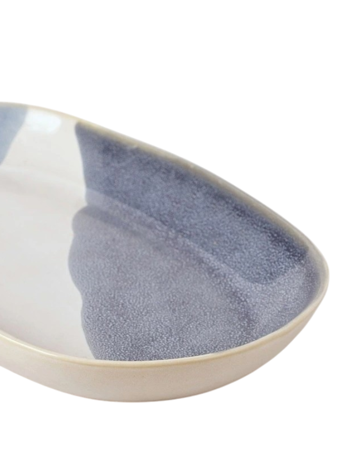 Lagoon Oblong Platter - Blue