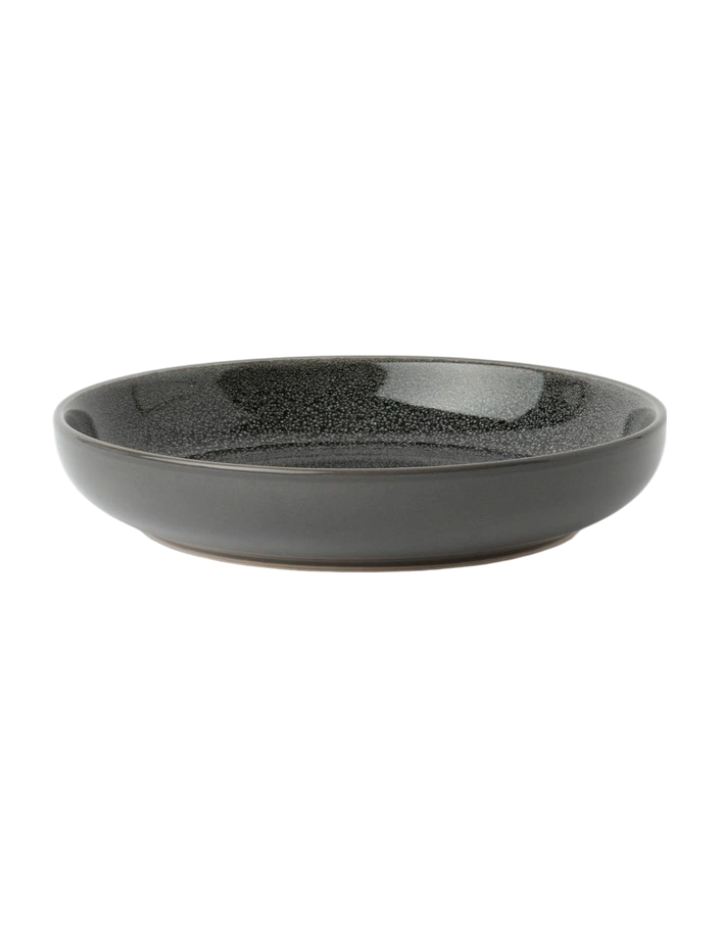 Chadwick Shallow Bowl - Charcoal