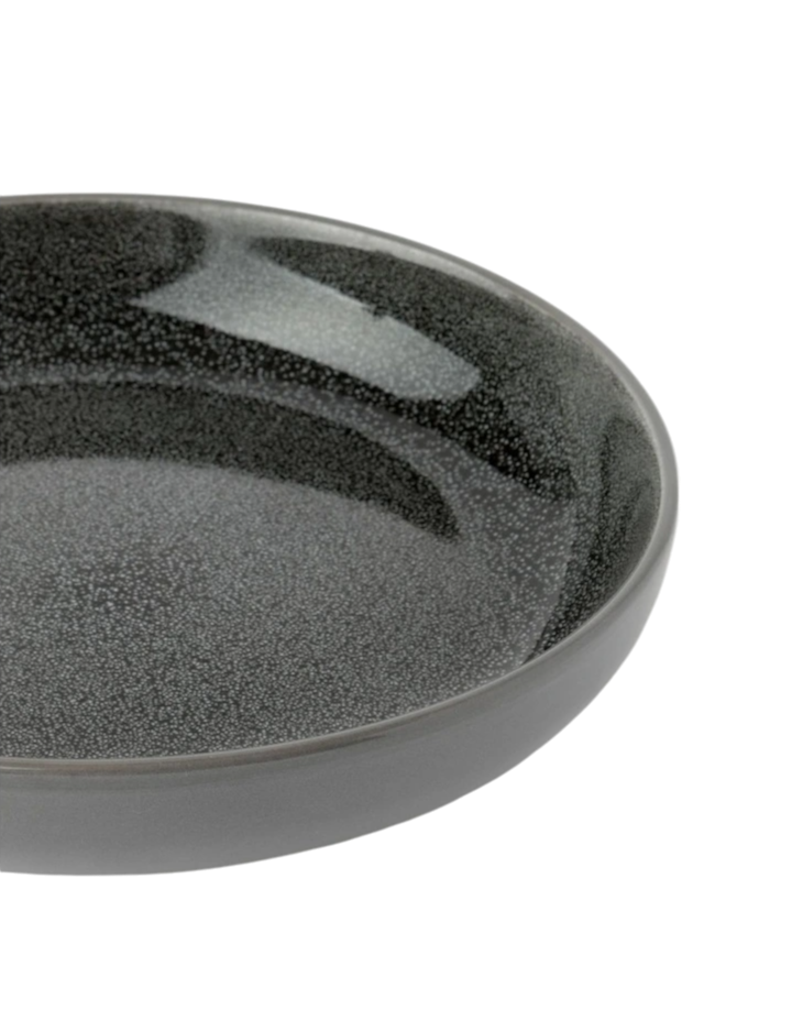 Chadwick Shallow Bowl - Charcoal