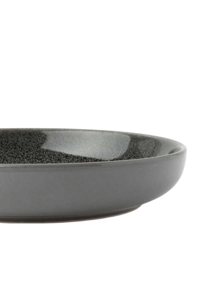 Chadwick Shallow Bowl - Charcoal