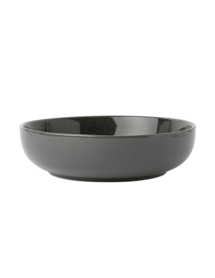 Chadwick Shallow Bowl - Charcoal