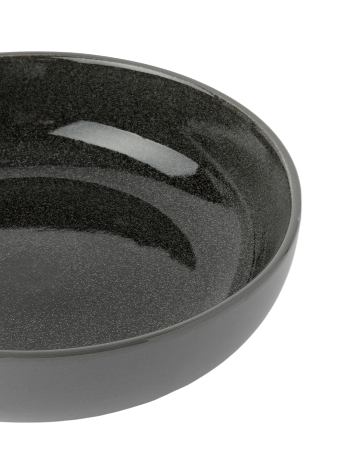 Chadwick Shallow Bowl - Charcoal