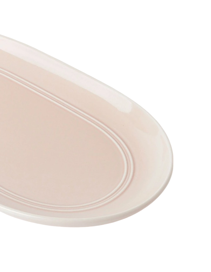 Boulevard Oval Platter - Pink
