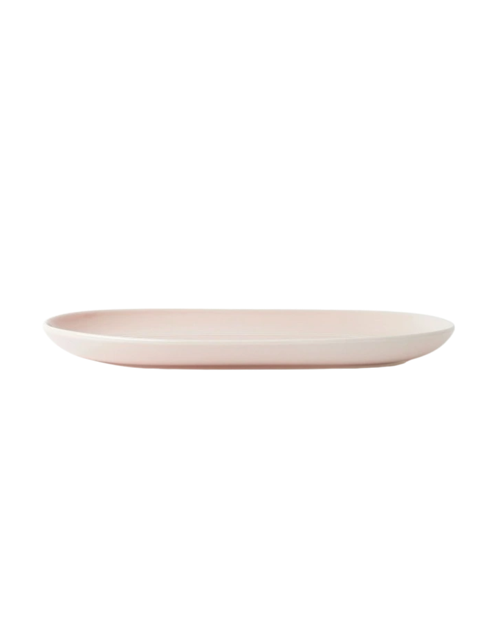 Boulevard Oval Platter - Pink