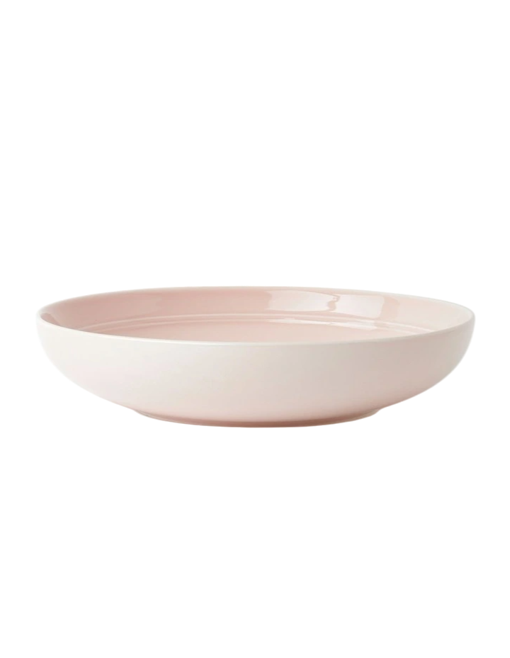 Boulevard Shallow Serving Bowl - Pink
