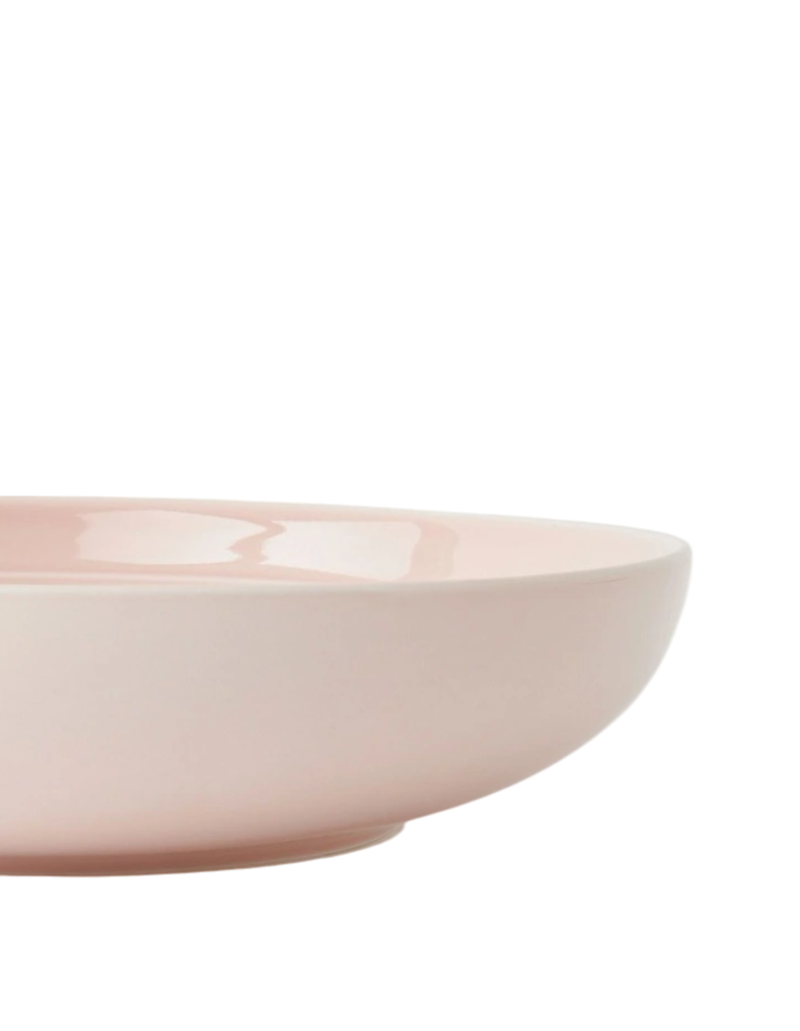 Boulevard Shallow Serving Bowl - Pink