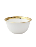 Ripple Edge Cereal Bowl - Gold