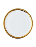 Ripple Edge Dinner Plate - Gold