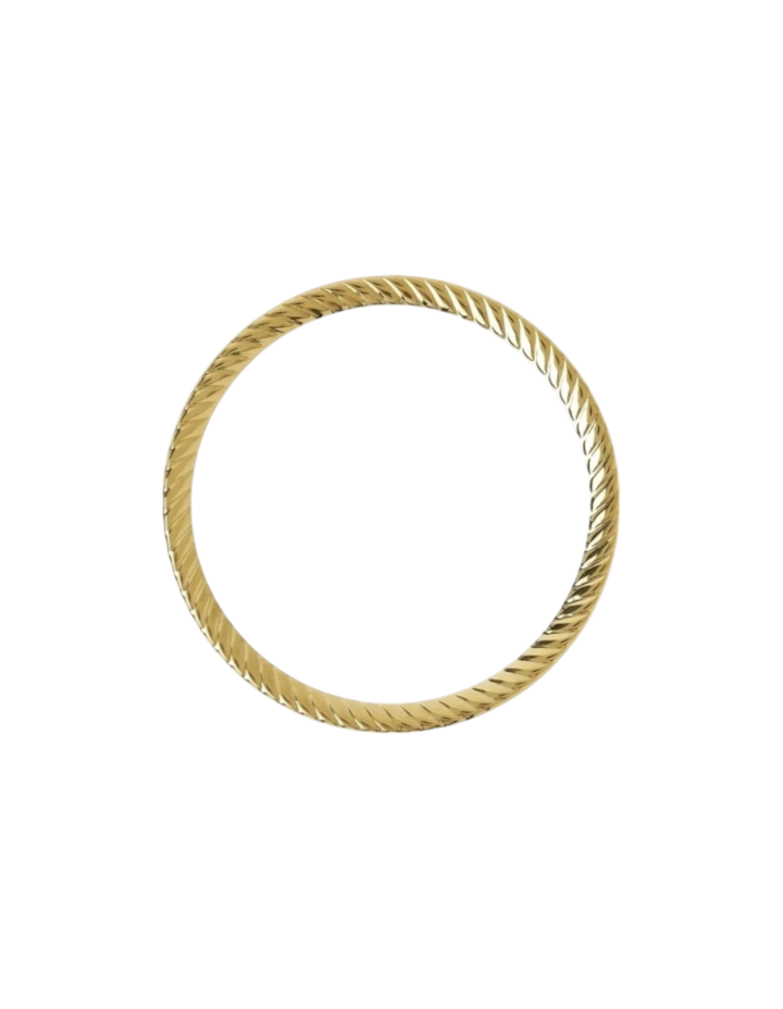 Ripple Edge Side Plate - Gold