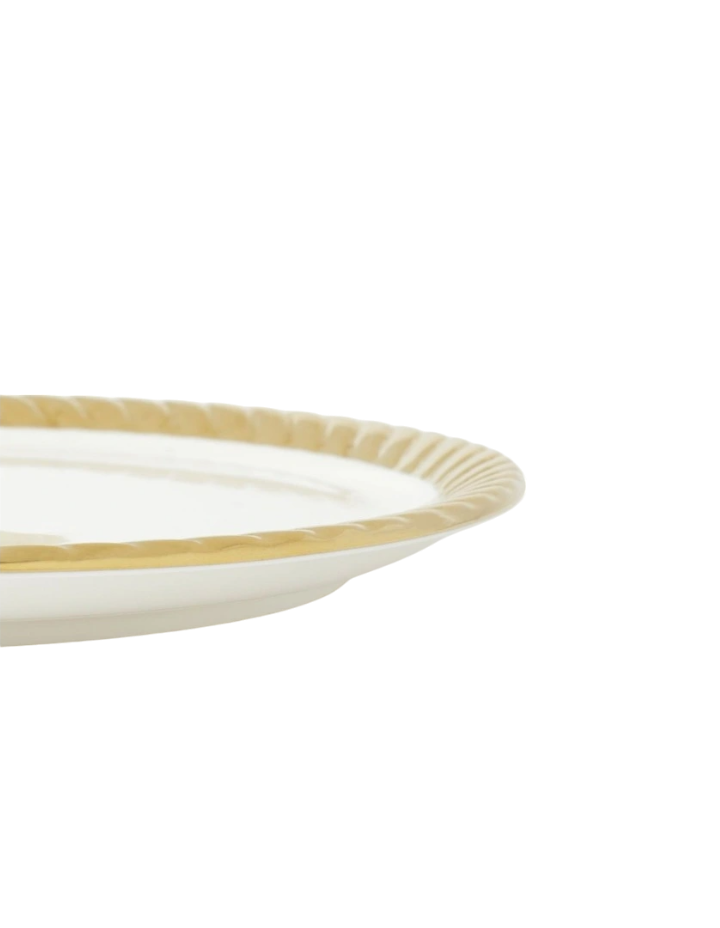 Ripple Edge Side Plate - Gold