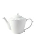 Scalloped Teapot White