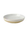 Chadwick Wiped Edge Shallow Bowl Small - Natural