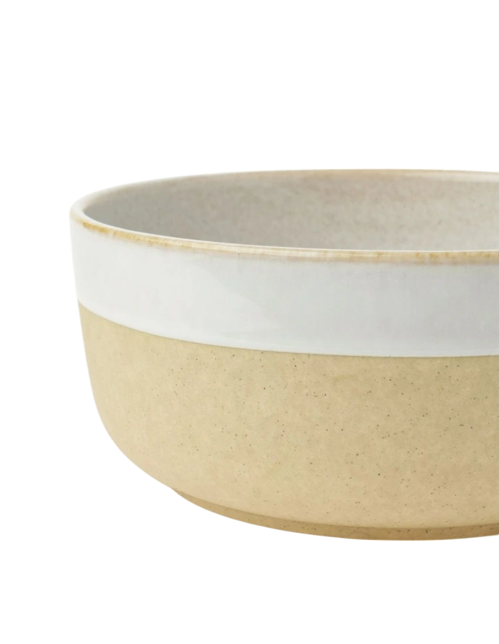 Chadwick Wiped Edge Deep Bowl - Natural