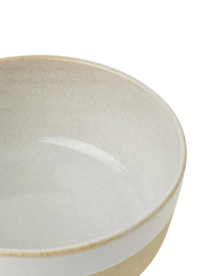 Chadwick Wiped Edge Deep Bowl - Natural