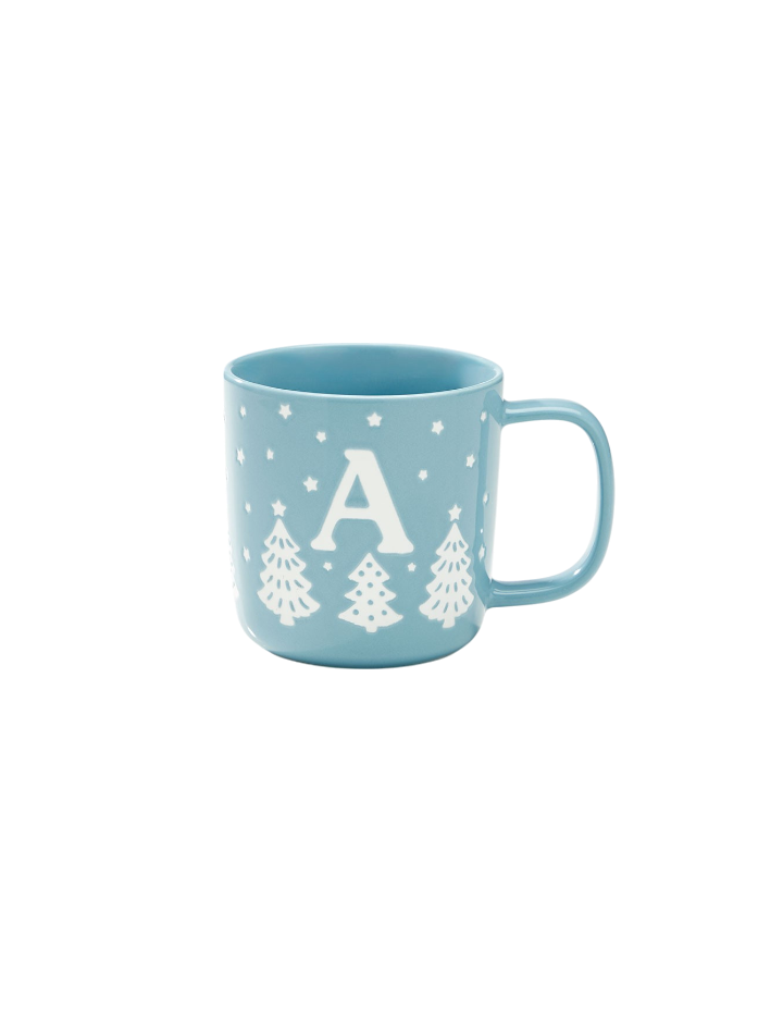 Monogram Letter Mug