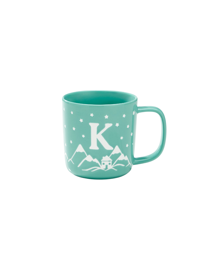 Monogram Letter Mug