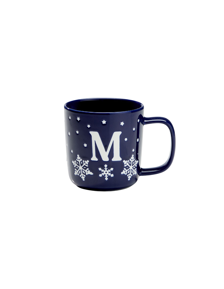 Monogram Letter Mug
