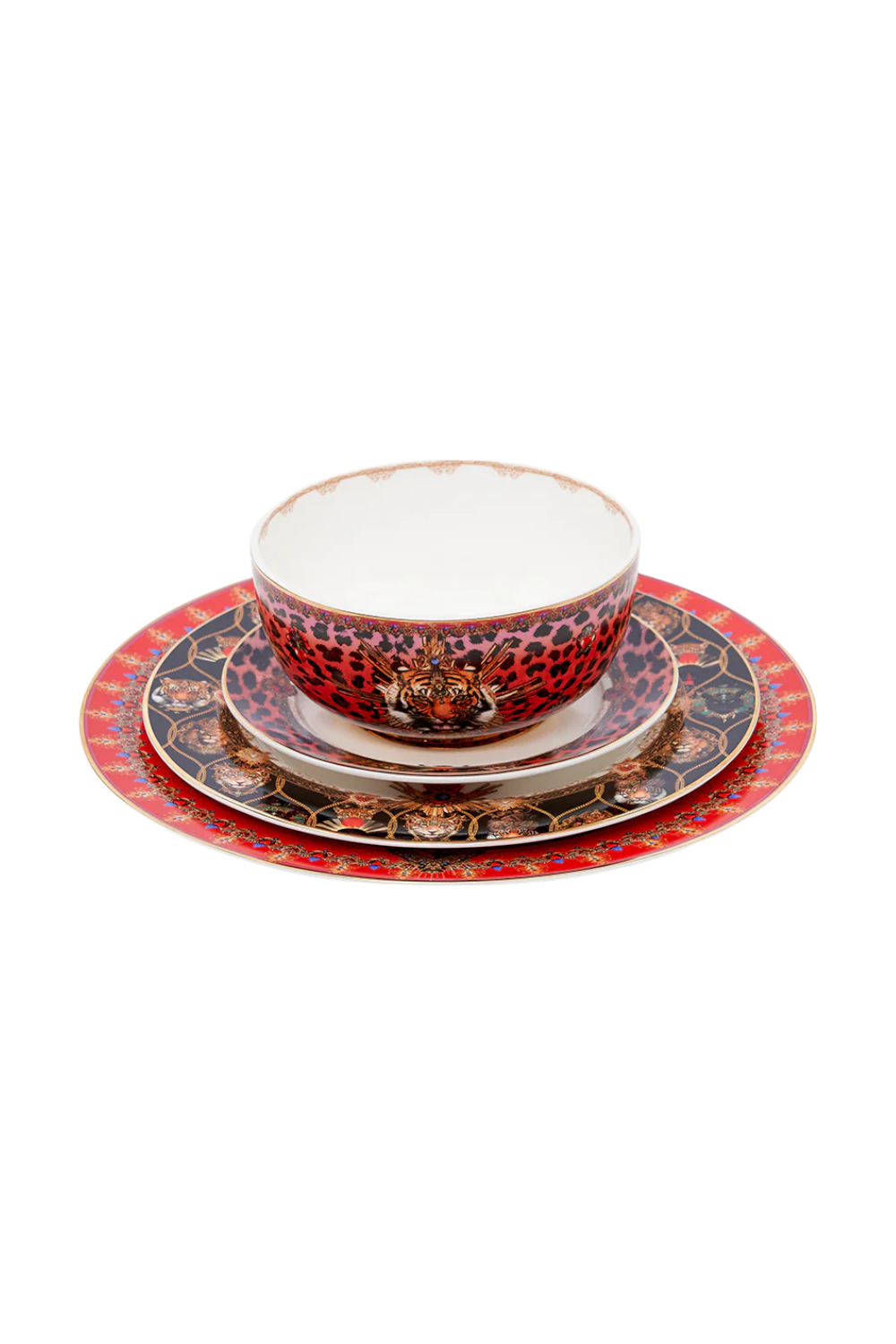 Artesania Mania Ceramic 4 Piece Dinner Set