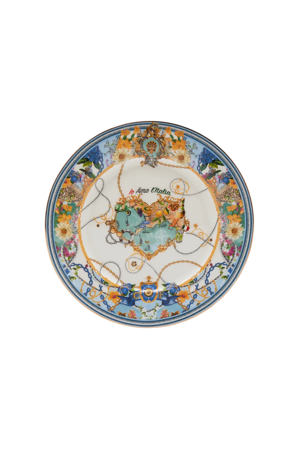Caterina Spritz Ceramic 4 Piece Dinner Set