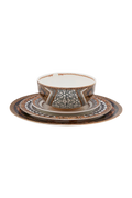 Duomo Dynasty Ceramic 4 Piece Dinner Set