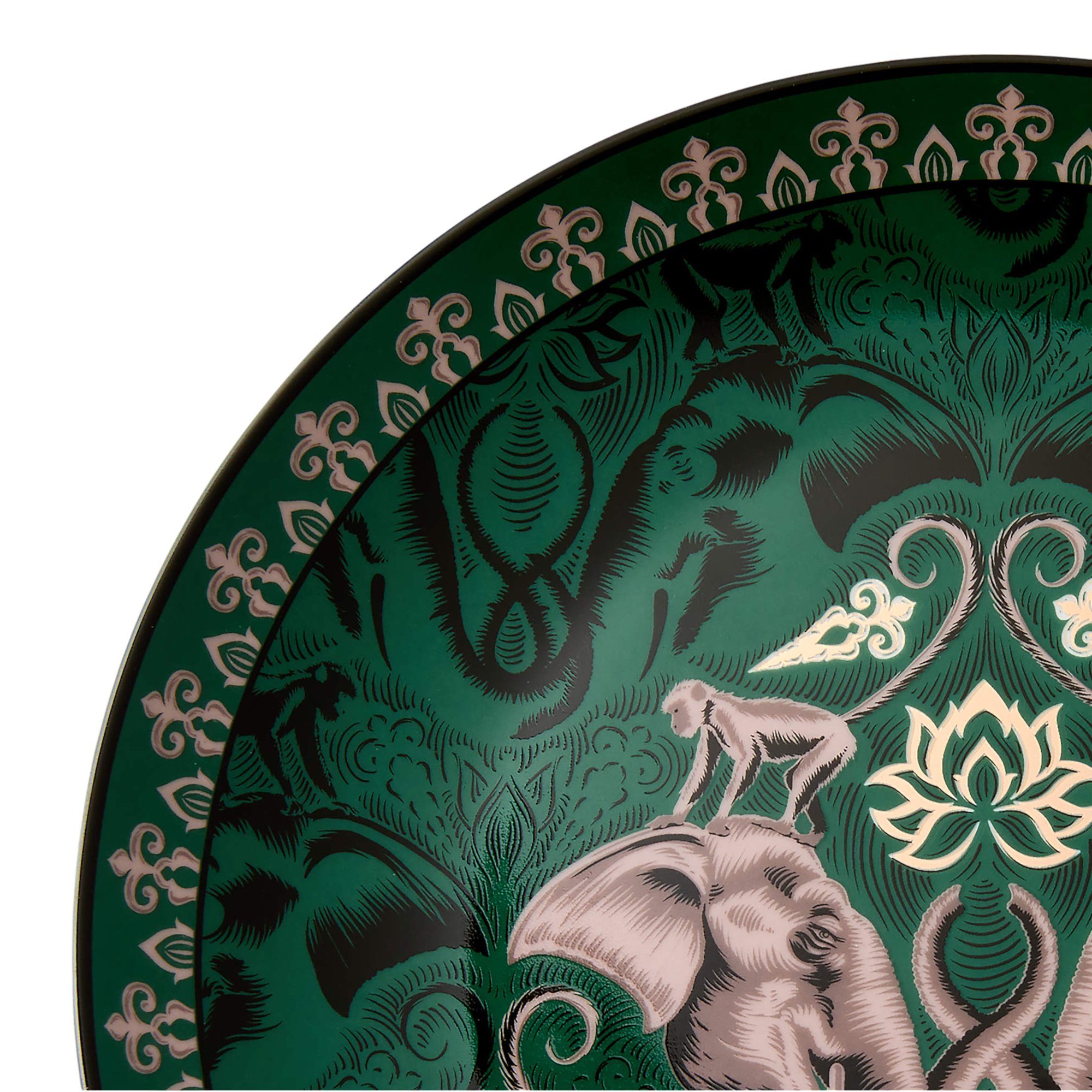 Elephant Appetizer Plate Set of 6 - The White Lotus