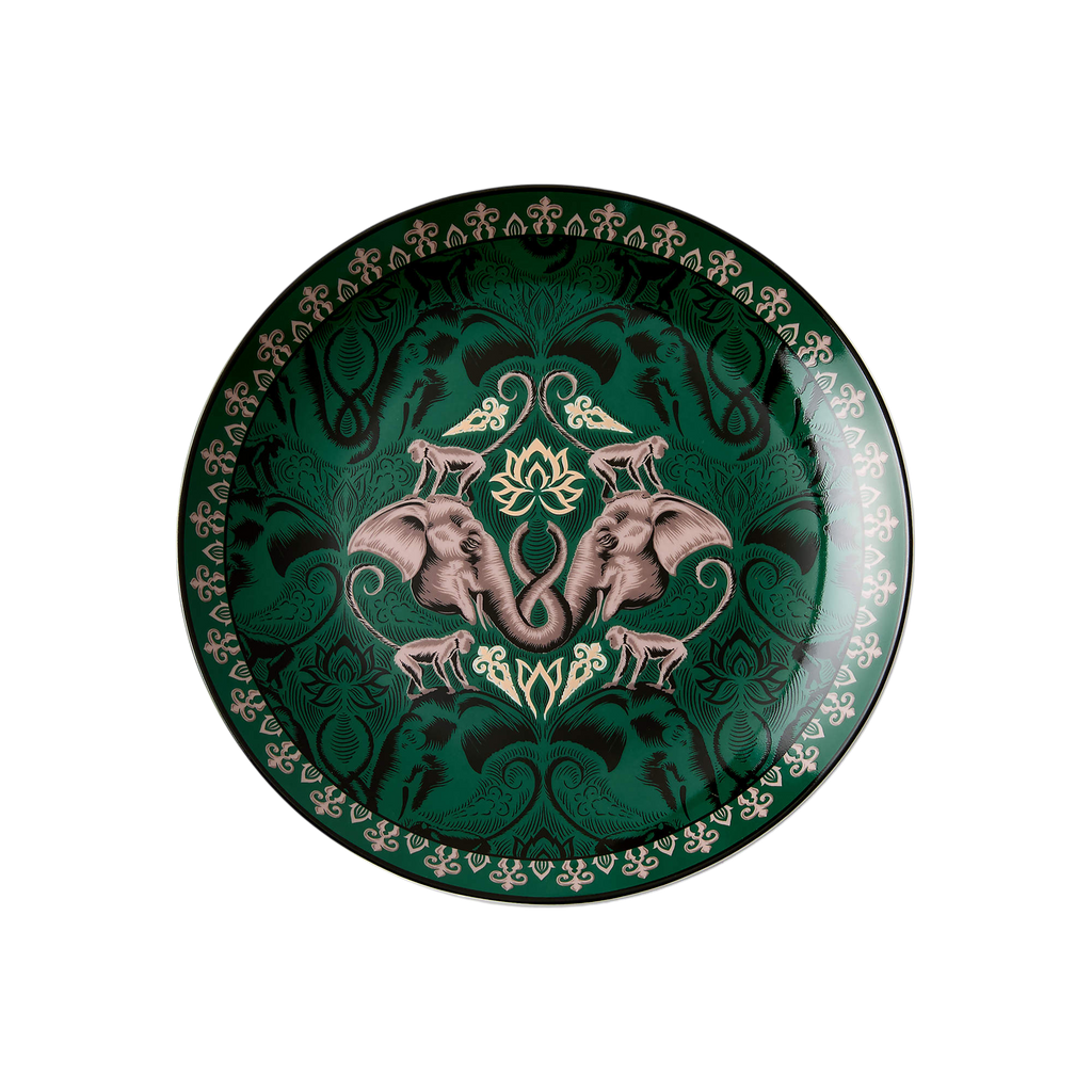 Elephant Appetizer Plate Set of 6 - The White Lotus