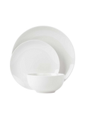Everyday Porcelain Dinner Set - White