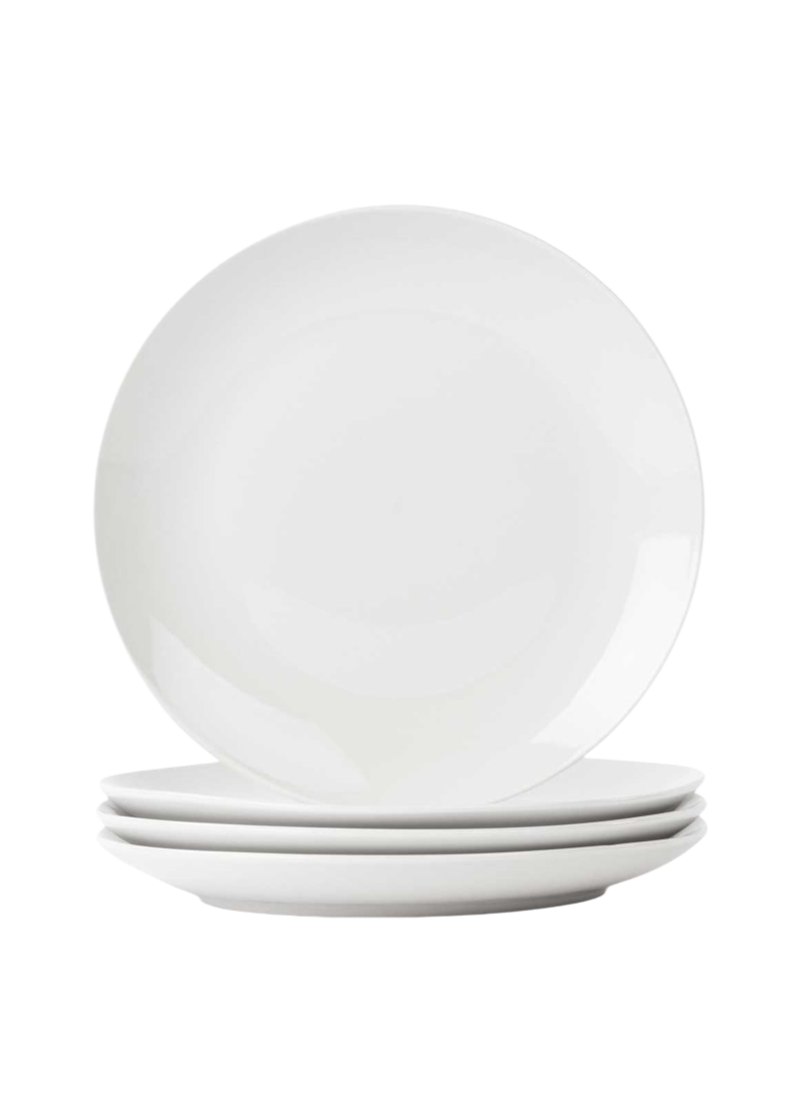 Everyday Side Plates 4 Pack - White
