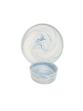 Marble Swirl Dinner Set - Blue