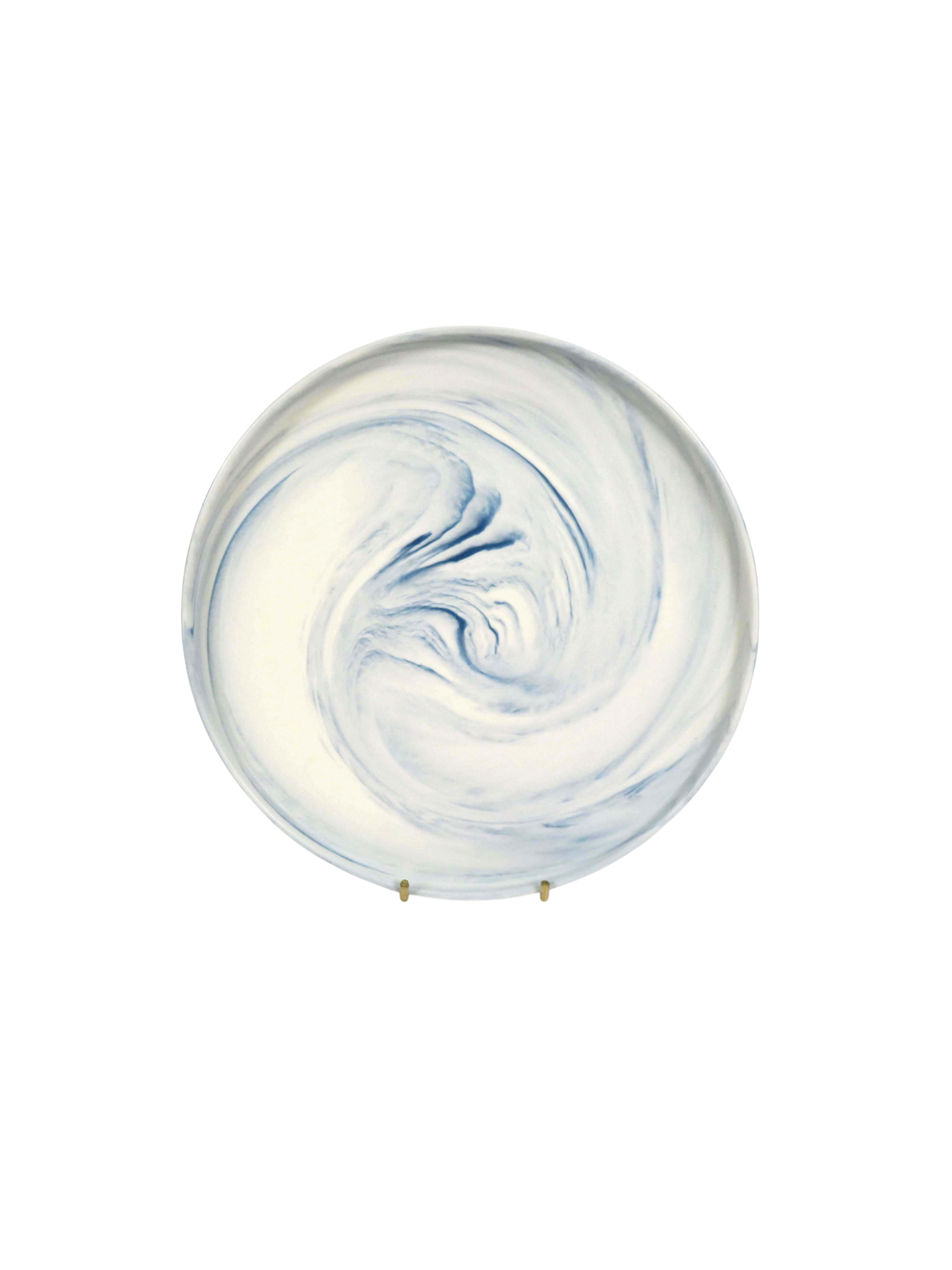 Marble Swirl Dinner Set - Blue