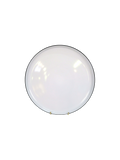 White & Black Dinner Plate
