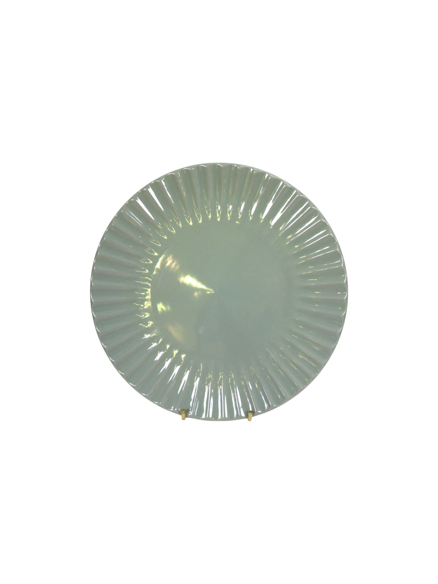 Scalloped Side Plate - Sage