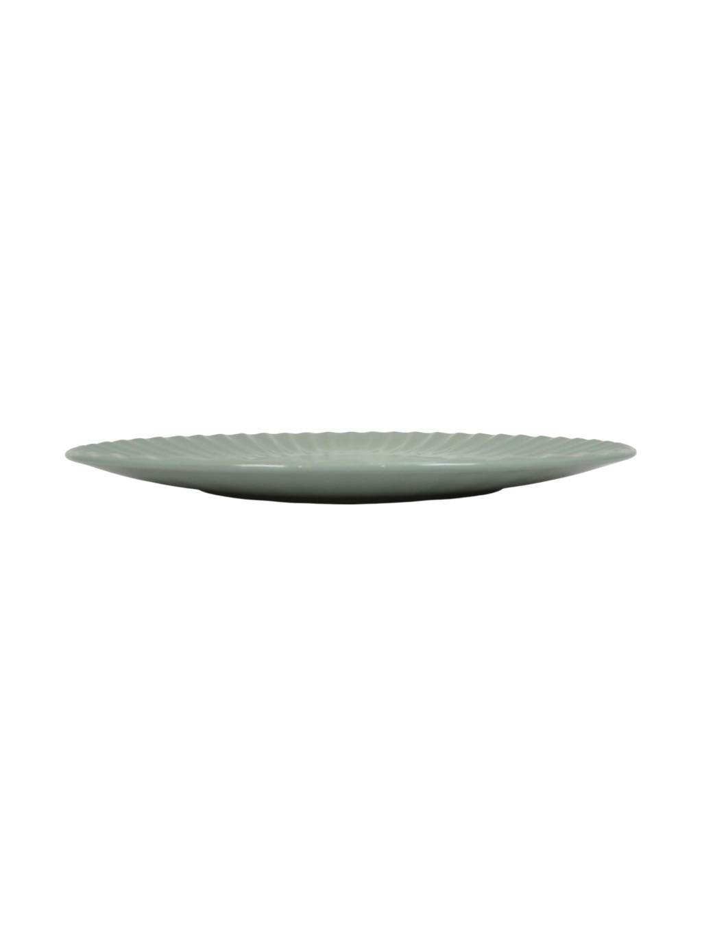 Scalloped Side Plate - Sage