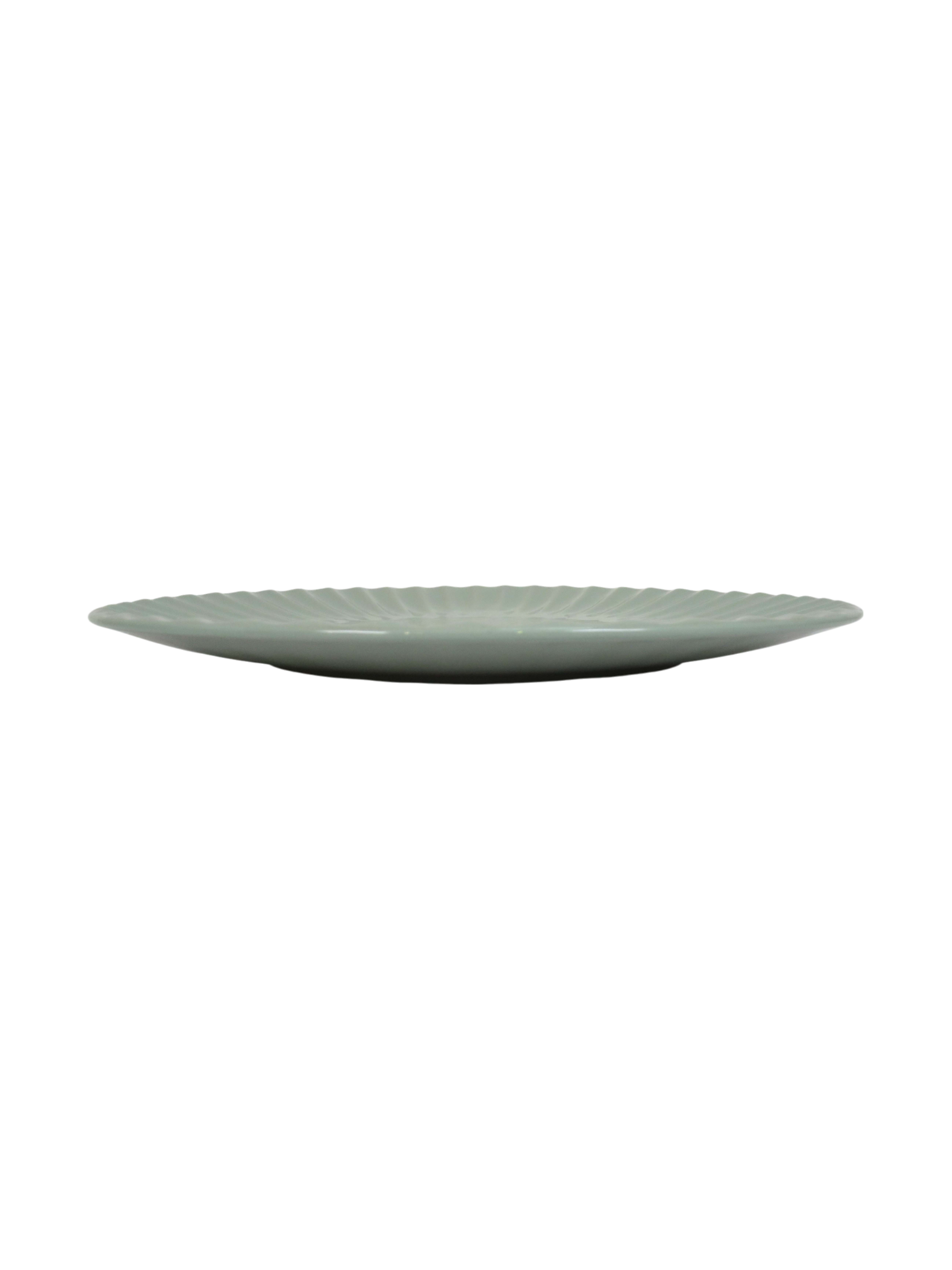 Scalloped Side Plate - Sage