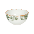 Easter Painted Petal Rim Bowl