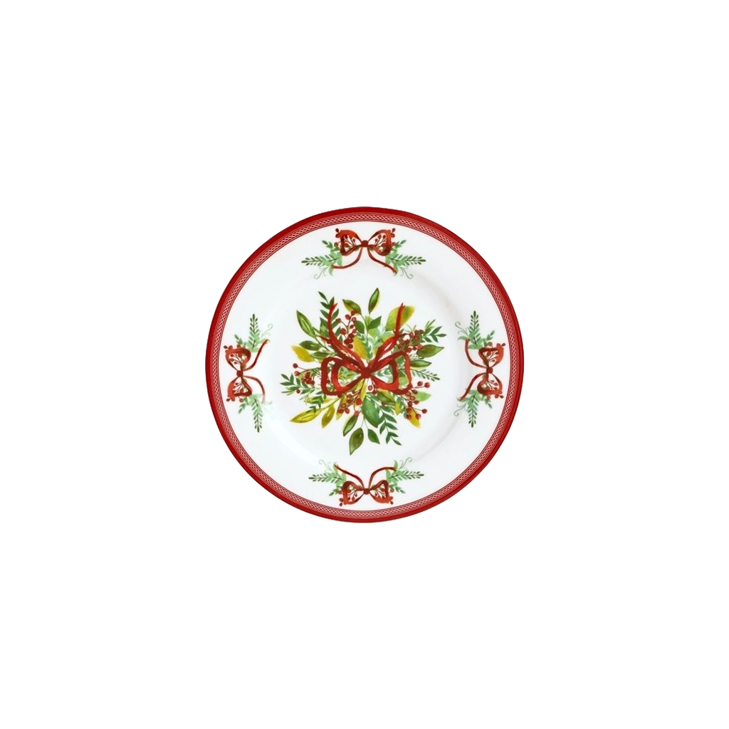Christmas Bow Dinner Set