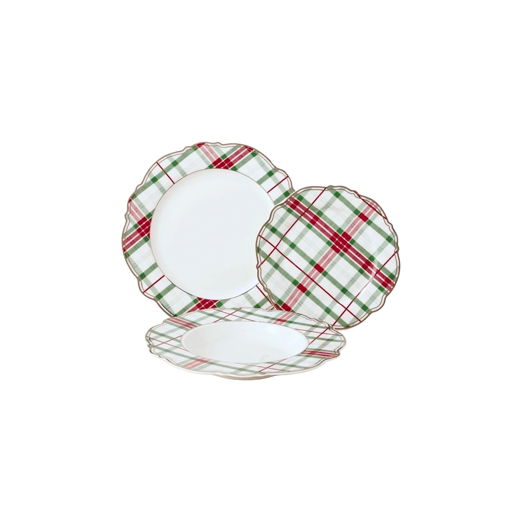 Tartan Dinner Set
