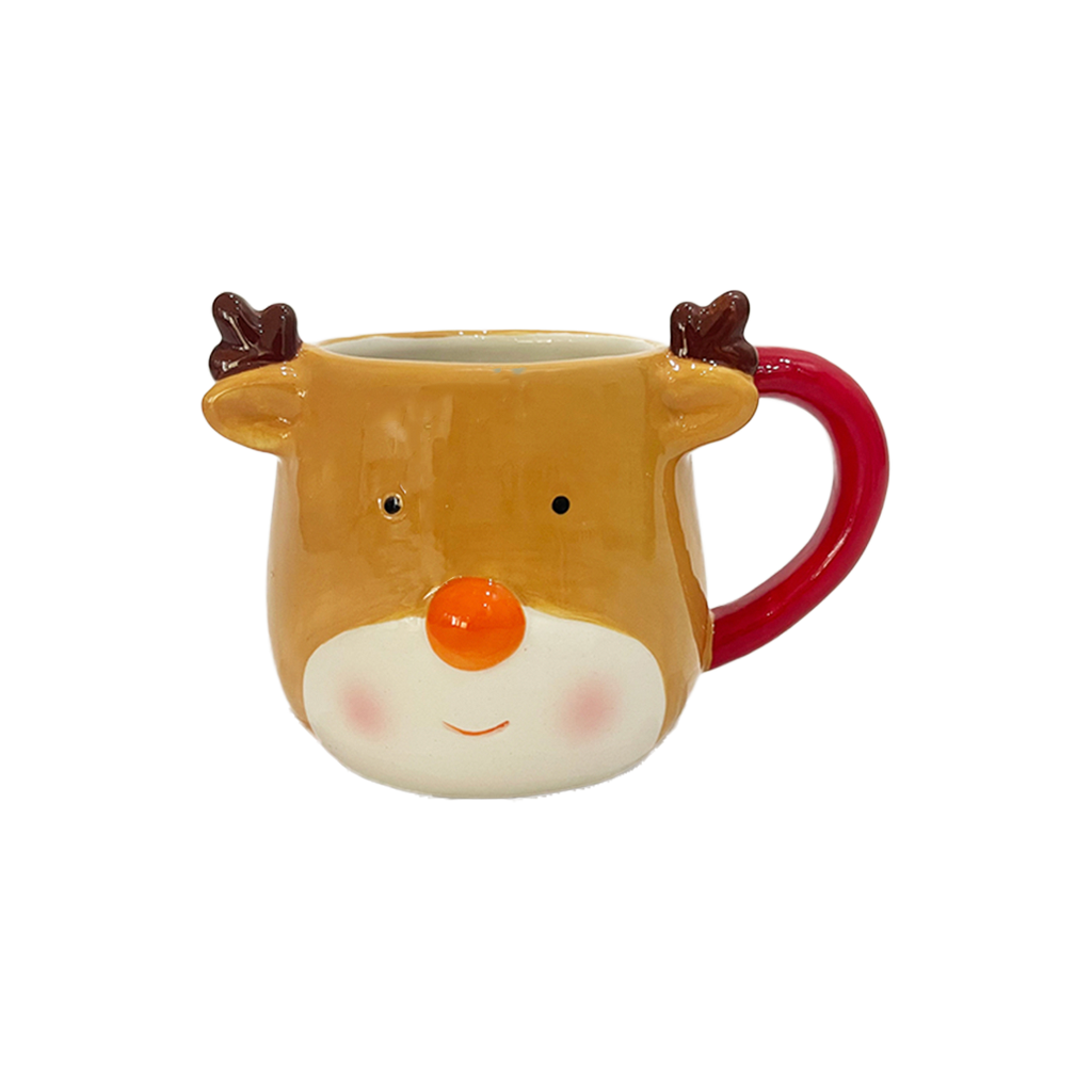 Festive Reindeer Mug