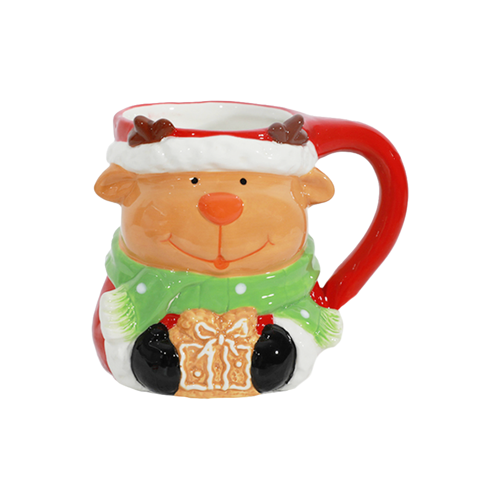 Festive Reindeer Mug