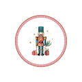 Festive Nutcracker Plate